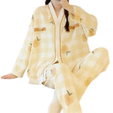 Ensemble de Pyjamas SUKAE beige  pour Femmes