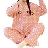 Ensemble de Pyjamas SUKAE pour Femmes : Confort et Élégance pour l'Automne et l'Hiver