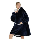 Craquez pour le pyjama plaid oversized. Capuche, manches, et chaleur assurée pour affronter l’hiver avec style et douceur.
