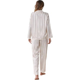 Pyjama d'Hiver pour Femmes : Hauts et Pantalons à Carreaux blancs